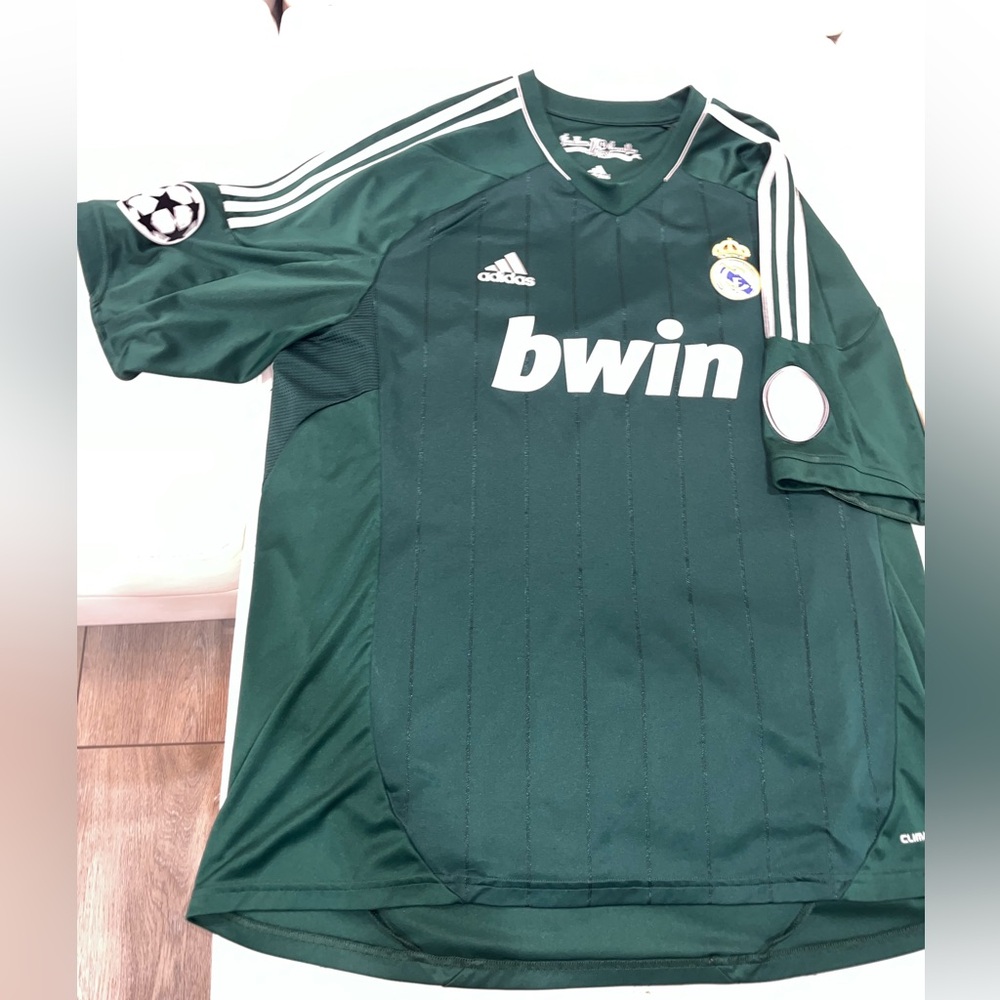 Adidas Ronaldo #7 Real Madrid 2012/2013 Authentic Champions League Soccer Jersey